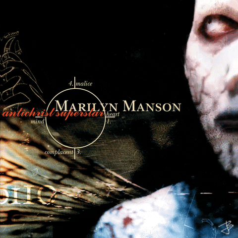 Marilyn Manson Loop GIF by jbetcom