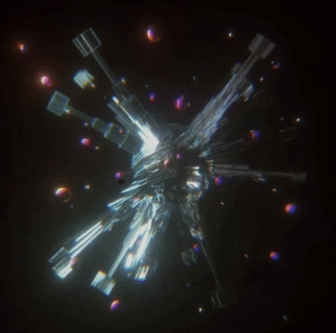 artbydaelok virus render chemistry cinema4d GIF