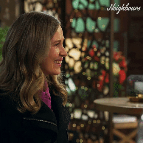 Happy Hugging GIF by Neighbours (Official TV Show account)