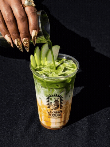 Matcha Barista GIF by LaRayia