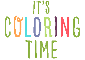 Coloring Book Sticker by Grafica Vannini Editrice