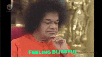 Feeling Blissful Sathya Sai Baba GIF by Sai Young Messengers