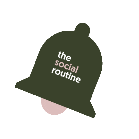 The Social Routine Sticker