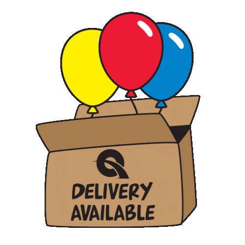 Delivery Balloon Sticker by Qualatex Balloons