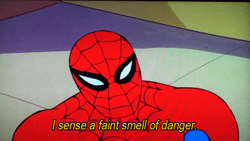 Spidey Sense GIFs - Get the best GIF on GIPHY