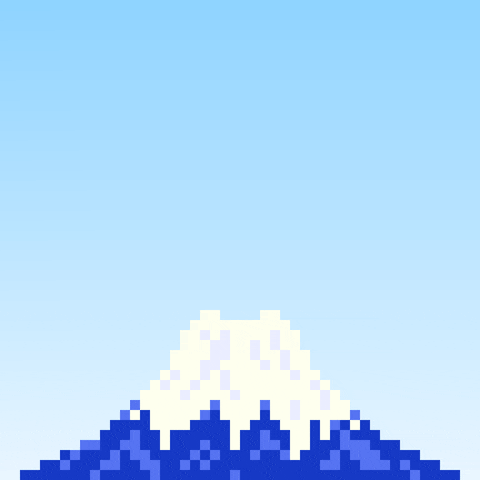 Mount Fuji Morning GIF