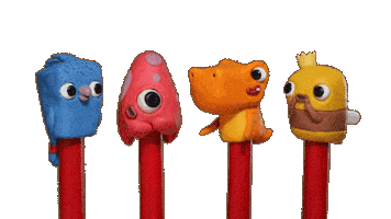 Laugh Bird Sticker by Pirate Size Productions