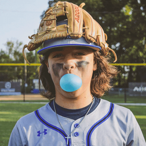 Baseball Bubble GIF by Big League Chew