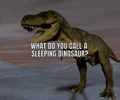 Meme Dinosaur GIF by Digitally SB + G