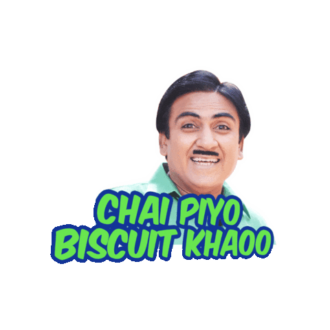 Comedy Biscuit Sticker by Taarak Mehta Ka Ooltah Chashmah