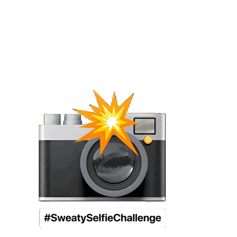Sweaty Selfie Sticker by growwithjo