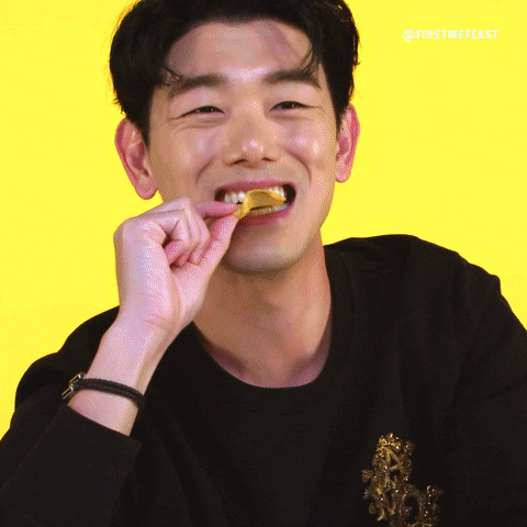 Eric Nam Food GIF by First We Feast: Hot Ones