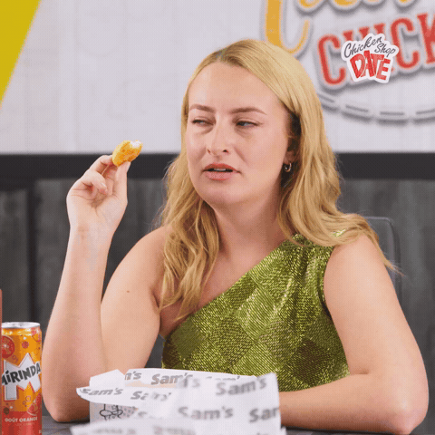 Fed Up Eye Roll GIF by Chicken Shop Date