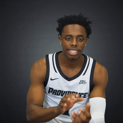 Basketball Clap GIF by Providence Friars