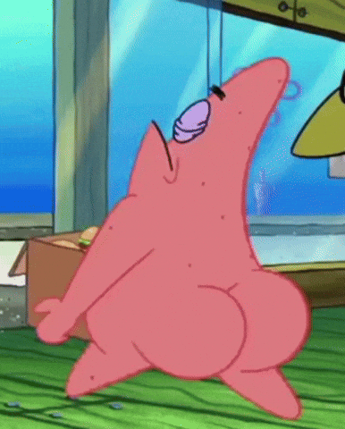 Patrick Star Cake GIF