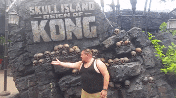 king kong ride GIF by Brimstone (The Grindhouse Radio, Hound Comics)