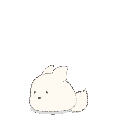 Cat Dog Sticker by moimoimoinen