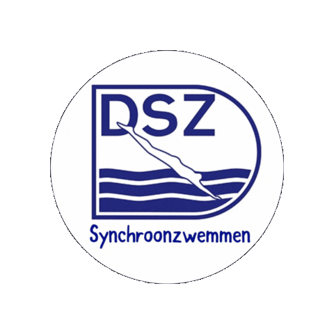 DSZ synchroonzwemmen Sticker