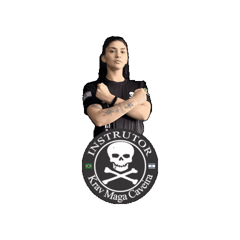 Kravmagacaveira Sticker by NXCROSS Fight Defense