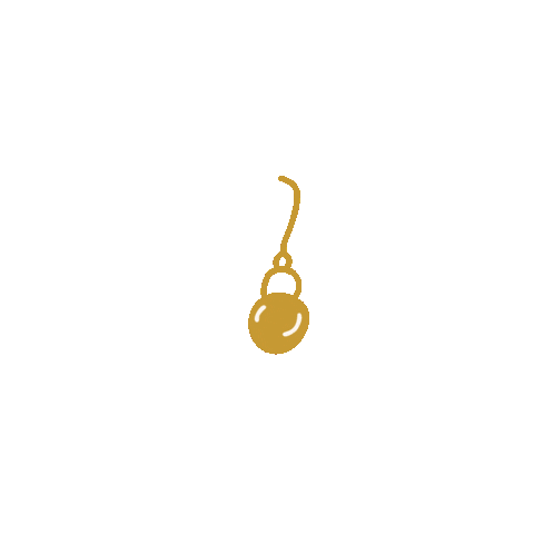 Fashion Gold Sticker by ISA NOY