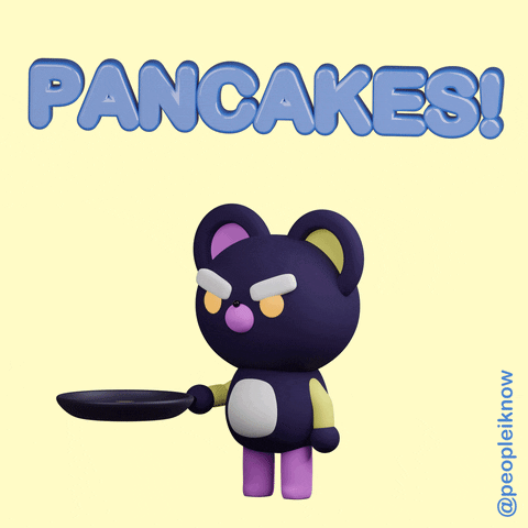 Flipping Pancake Day GIF by Timothy Winchester