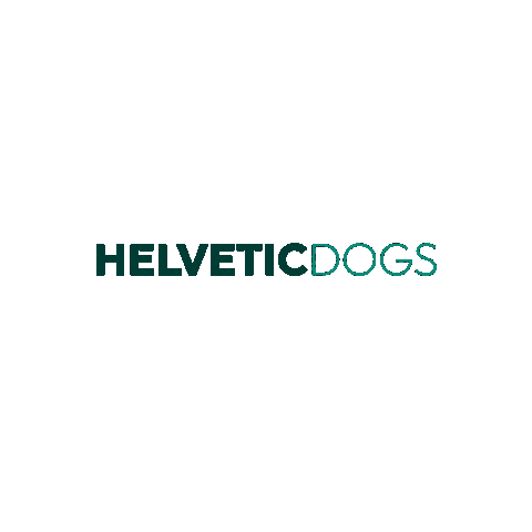 Helvetic Dogs Sticker