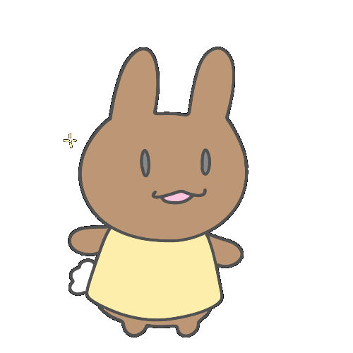 Excited Happy Bunny Sticker