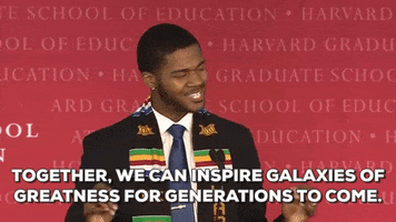 quote education GIF by Harvard University