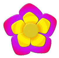 Flower Spinning Sticker
