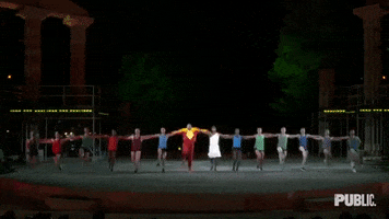 Public Works Hercules GIF by The Public Theater