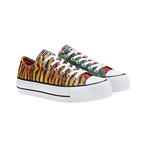 bershka converse platform