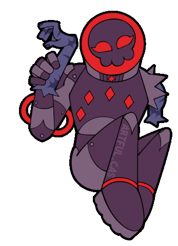 The Living Tombstone Armstrong Sticker