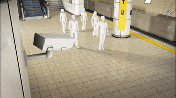 Subway Surveillance GIF by Well Now WTF?
