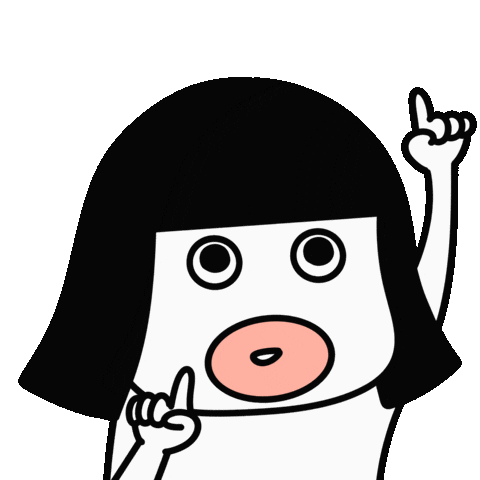 Girl くちびる Sticker