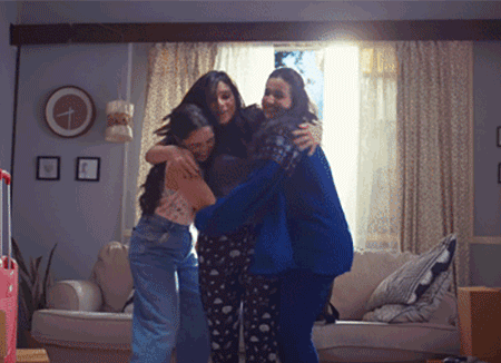 Group Hug Dance GIF by The Viral Fever - Find & Share on GIPHY