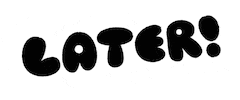 Bye Sticker