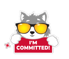 Huskies Niu Sticker by Northern Illinois University