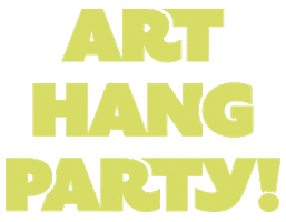 Art Party Sticker by Halfsquare Designs