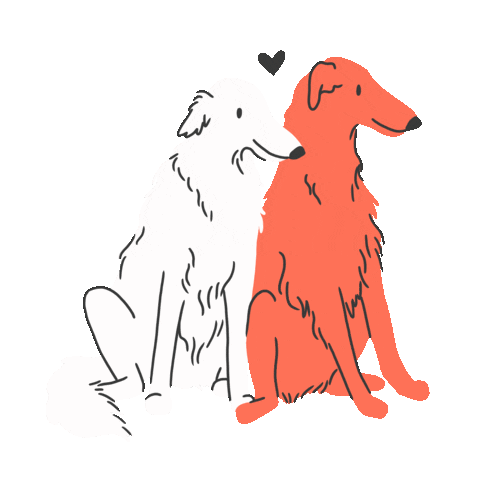 Dogs Love Sticker by Kaila Elders