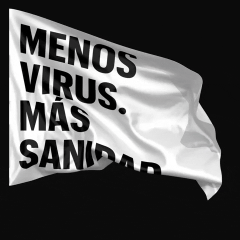 sanidadporbandera coronavirus virus bandera sanidad GIF