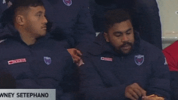 fries eat GIF by FCG Rugby