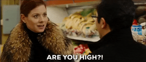 Are You High Debra Messing GIF by filmeditor