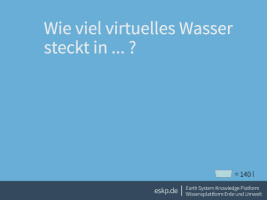 ESKP wasser water use virtuelles wasserverbrauch GIF