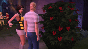 slap flirt GIF by The Sims