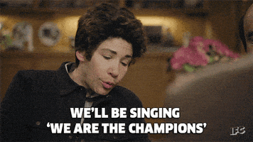 We Are The Champions Lol GIF by IFC - Find  Share on GIPHY
