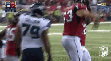 excited atlanta falcons GIF by NFL