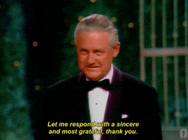 Robert Wise thank you GIF by The Academy Awards