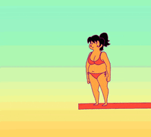 dive swimming GIF by Elle