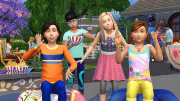 kids yes GIF by The Sims