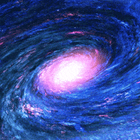 space star stars universe galaxy GIF